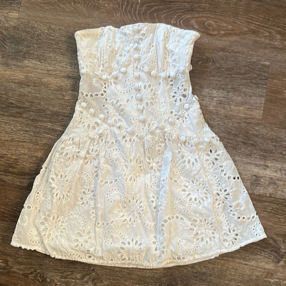 SABOLUXE Palermo Button Dress dress size M